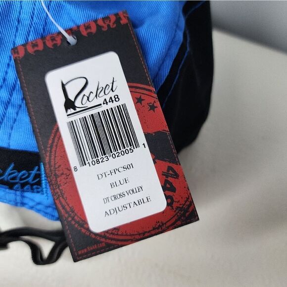 DOGTOWN Skateboard Official Gear Trucker HAT CAP Adjustable Back NWT Blue/Black - Picture 5 of 6